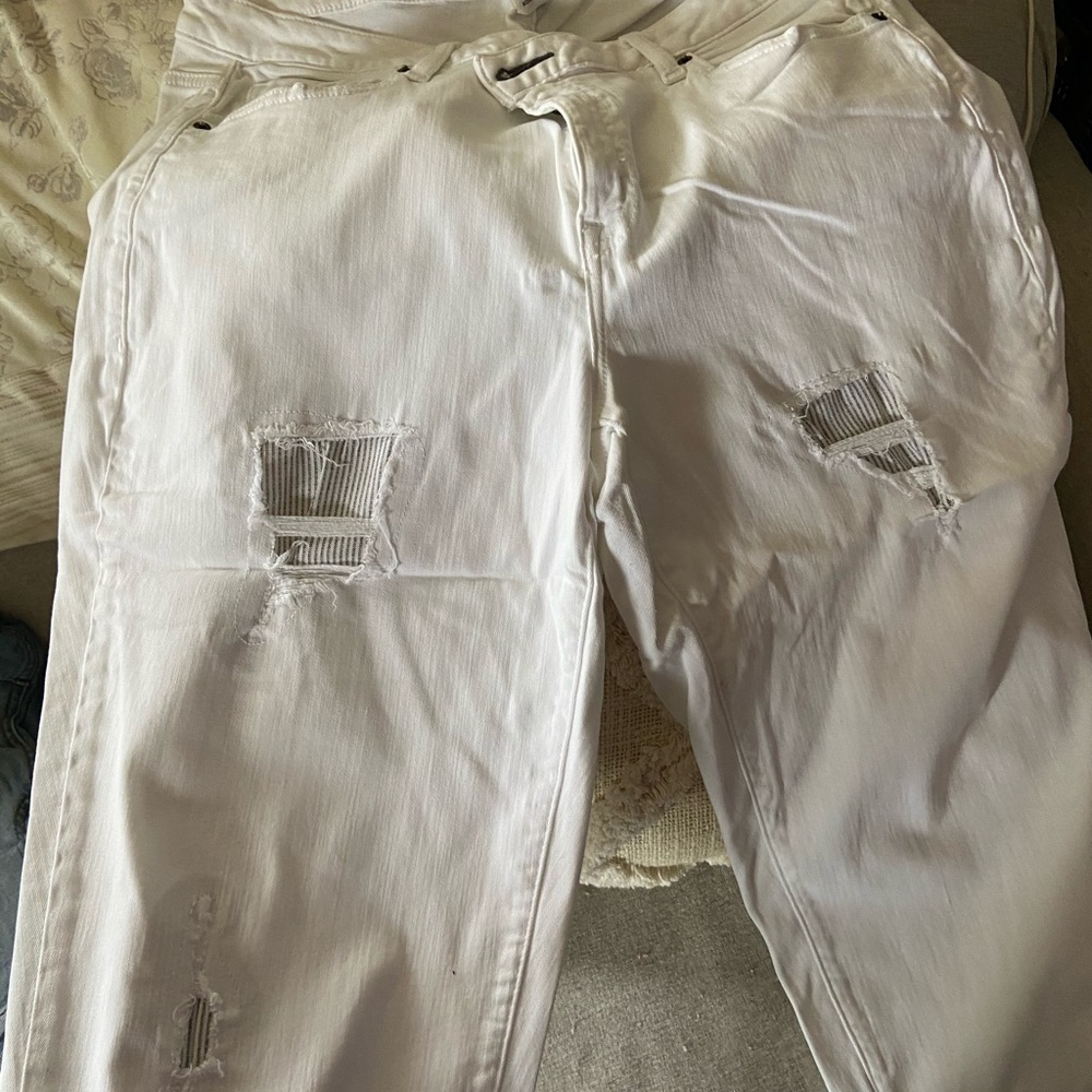 Lane Bryant cropped jeans